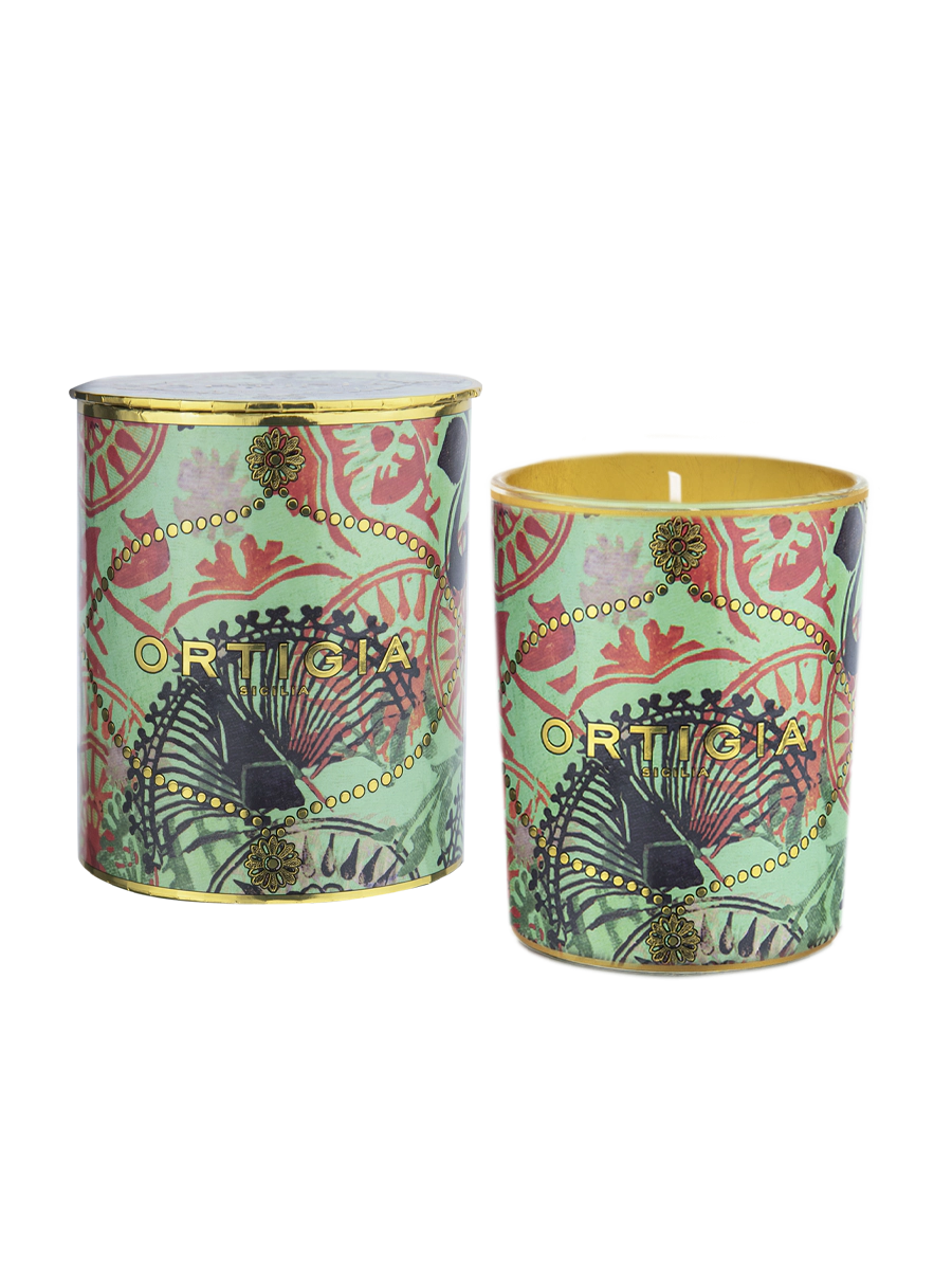 FICO D'INDIA CANDLE DECORATED