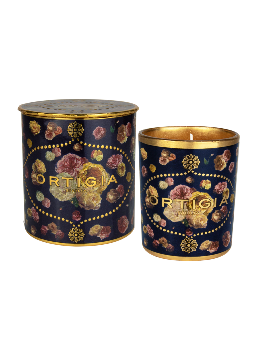 ROSE ANTICHE CANDLE DECORATED38